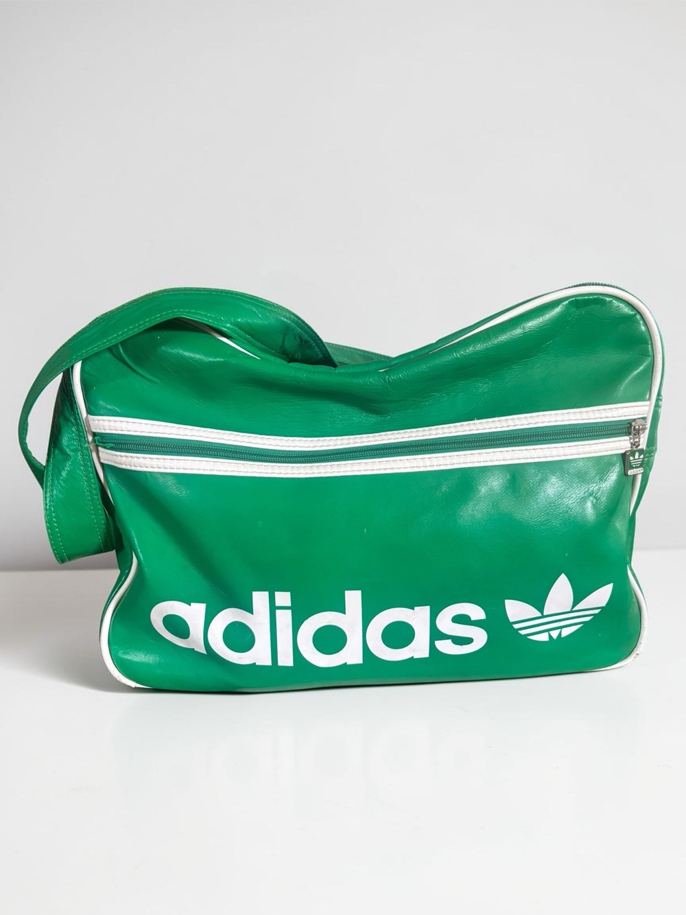 Adidas Originals Green Crossbody Bag Trefoil Retro Y2K
